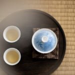 Qinghua Blue And White Porcelain Bamboo Gaiwan - Image 4